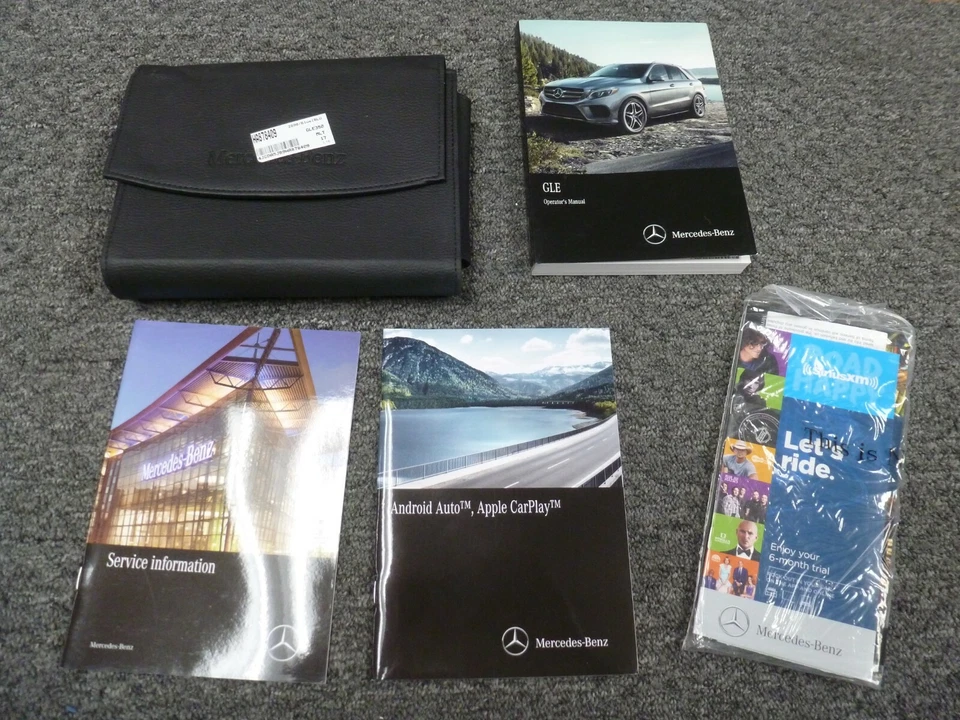 2017 梅赛德斯奔驰 GLE350 GLE300d GLE400 GLE550 GLE43 GLE63 车主用户手册 xz — 第 1/1 张图片