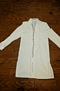 S ❤️ MISSLOOK ❤️ SUMMER 70% COTTON ❤️ Dress TUNIC 34" Knee Lenght 3/4 SLEEVES - Picture 1 of 6