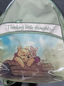 Dolly Disney WINNIE THE POOH Baby Green Backpack Shoulder Bag - Picture 1 of 8