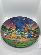 2000 Walt Disney World Plate - Celebrate The Future Hand In Hand - Mickey Mouse