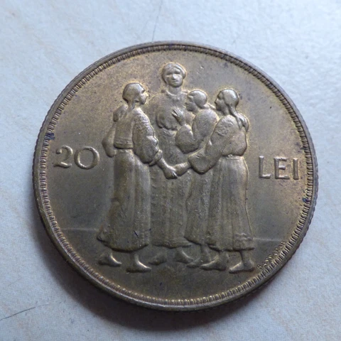 Romania 20 Lei 1930 Coin, each has own pictures, Choose Yours Cover
