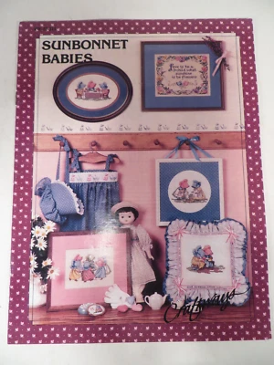 Sunbonnet Babies Patterns/Templates Booklet Cross Stitch Craftways - Image 1 of 3