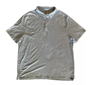FAHERTY Herren 2XL Hellblau Kurzarm Baumwolle Stretch Golf Poloshirt - Bild 1 von 6