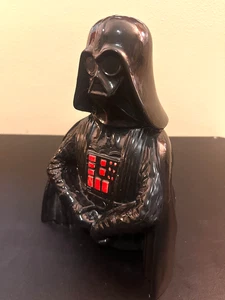 Vintage 1977 Star Wars Darth Vader 12" Ceramic Bust Figurine Red Details - Picture 1 of 5