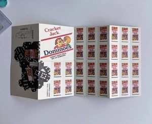 CRACKER JACK Set Of Dominoes VINTAGE - Picture 1 of 5