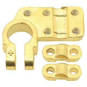 2PCS Heavy Duty Battery Top Post Cable Terminal Wire Terminals 5Screw Set M6/M8 - Picture 1 of 9