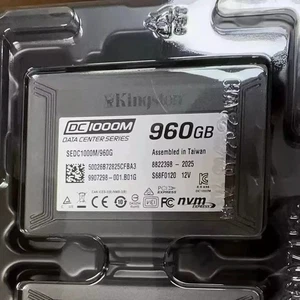 For Kingston DC1000M 960GB 2.5" PCIE NVMe SSD Drive P/N: SEDC1000M/960G Tested - Picture 1 of 3