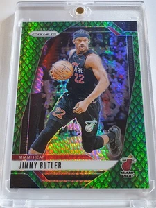 2024 Panini Prizm Jimmy Butler #164 JADE DRAGON SCALE /48 Holo - Ready to Grade - Picture 1 of 3
