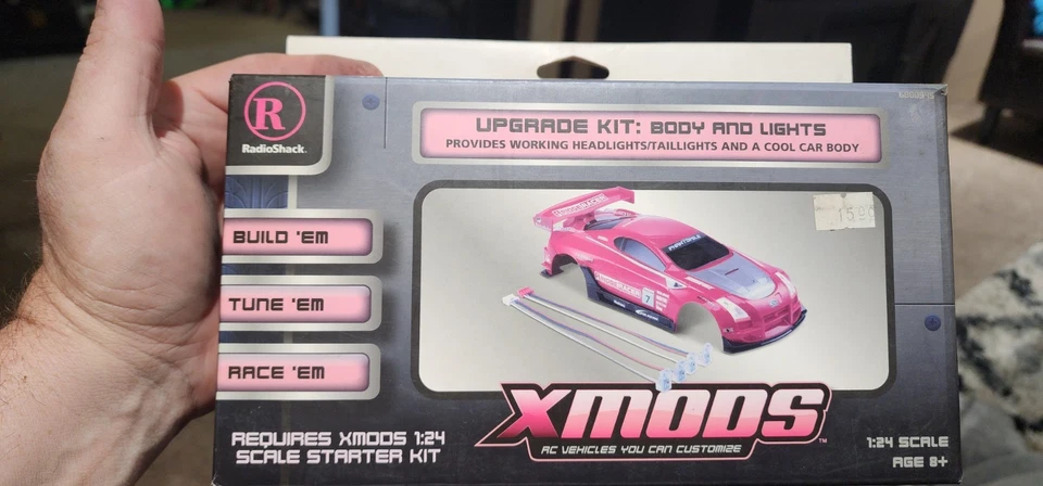 Xmods 1:24 Radio Shack #6000945 Red - Body And Lights Upgrade Kit NEW  - Image 1 of 4