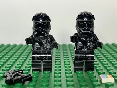 Lego First Order Tie Fighter Pilot Lot of 2 Minifigure sw0672 Army Build - Image 1 of 4