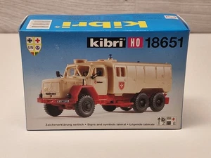 Kibri H0 18651 Magirus Deutz Malteser LKW ,Neuwertig Und Unbespielt In Ovp - Bild 1 von 9