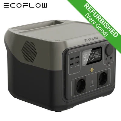 Ecoflow River 2 Max 512Wh Station électrique Portable 500W Générateur Solaire - Photo 1/4