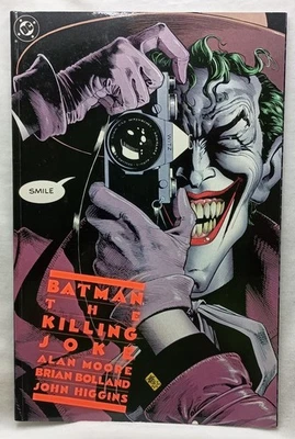 Batman The Killing Joke 6th Print by Alan Moore, Brian Bolland Joker 1988 DC VF - Image 1 of 4