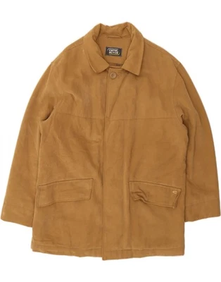 CAMEL ACTIVE Mens Overcoat IT 50 Large Brown Cotton BX15 - Image 1 of 3