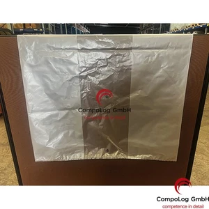 LDPE Schrumpfhaube 1250x850x1800x125µ/833 mit biaxialen Schrumpfwert unbedruckt - Bild 1 von 3