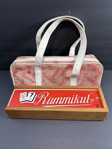Vintage 1970s Rummikub Game #862664 ISRAEL w/ Carry Bag - Picture 1 of 10