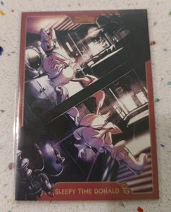 Disney Anthology Glow Card G-5 "Sleepy Time Donald" Nuova Imbustata in Sleeve - Foto 1 di 2