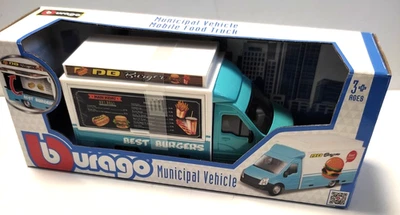 BURAGO MUNICIPAL VEHICLE CAMION BEST BURGERS MOBILE FOOD TRUCK   ART 18-32271 - Immagine 1 di 2