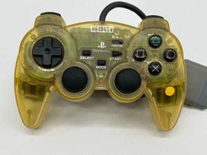 HORI Analog Sindou Pad controller ufficiale OEM PS1 PlayStation 1 trasparente - Foto 1 di 3