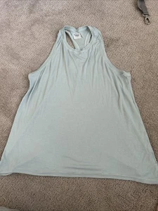 NWOT Athleta Ease In Rib Tank Blue $39 - Picture 1 of 6