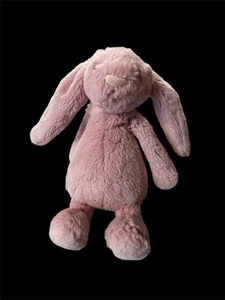 Jellycat Bashful Small plush bunny rabbit pink fuzzy stuffed animal floppy - Picture 1 of 5