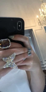 Suzanne Kalan 2.4ct Diamond Butterfly Ring - Picture 1 of 22
