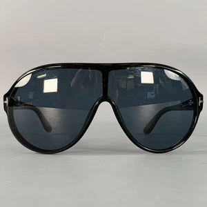 Tom Ford Brenton Pilotenbrille schwarz Acetat Schild - Bild 1 von 8