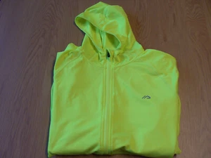 Active Lauf u. Fitnessshirt Jacke mit Kapuze Gr. L mit Tasche - Bild 1 von 4
