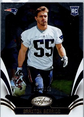 2018 Panini Certified Braxton Berrios #180 - Image 1 of 2