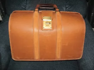 Maletín de cuero genuino vintage Coach n.o 215-0100. - Imagen 1 de 11