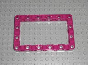 LEGO Technic - Liftarm 7 x 11 magenta - Rahmen groß Frame 45678 39794 6252663 - Bild 1 von 3