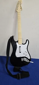 Fender Stratocaster Wireless Guitar Rock Band for Nintendo Wii - NO DONGLE - Picture 1 of 12