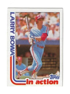 1982 Topps Larry Bowa In Action #516 Phillies - Bild 1 von 4