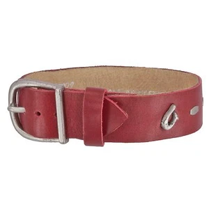 OLUKAI J9 WOMEN'S KUI LEATHER BRACELET, WRISTBAND RED - Picture 1 of 3