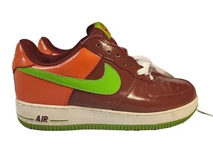 NIKE / AIR FORCE 1 PREMIUM KIWI / MENS U.S. 10 ***BARELY USED*** 312945-631 - Picture 1 of 10