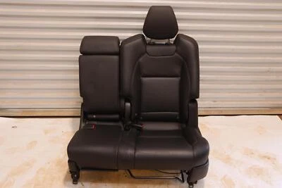 ACURA MDX 2014-2020 SEGUNDA FILA ASIENTO LATERAL IZQUIERDO CUERO NEGRO OEM Foto 1 de 4