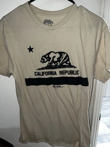 Ring of fire mens T shirt medium California bear - Picture 1 of 2
