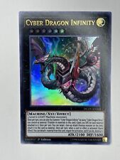 YuGiOh! Cyber Dragon Infinity DUOV-EN059 Ultimate Rare, 1st Edition, NM