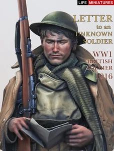 Life Miniatures - WW1 British Soldier 1916 - 1:10 Resin - LMB025 - Bild 1 von 20