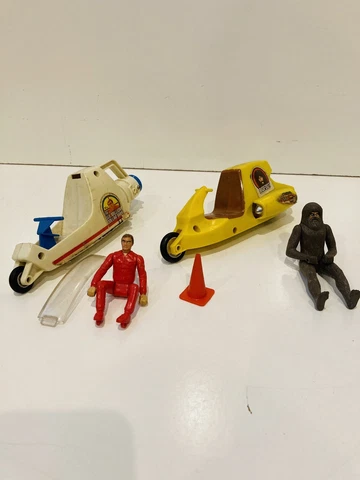 70s Kenner Six Million Dollar Man Dual Launch Drag Set Steve Bigfoot & Vehicles Cover