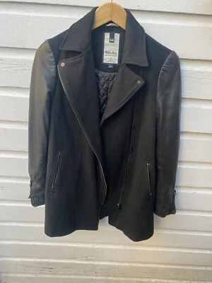 Chaqueta de lana y cuero Soïa and Kyo Foto 1 de 4