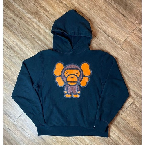 A BATHING APE (BAPE) Felpa con cappuccio Bape OG Kaws bambino Milo