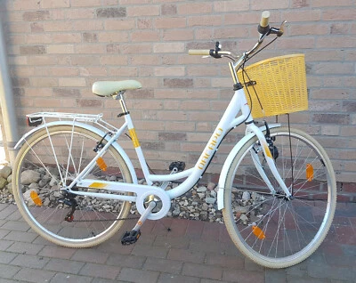 KS Damen Cityrad 6-Gänge - 28 Zoll -Weiß bildschön -Shimano -Neuwert. Rahmen 48 - Bild 1 von 4