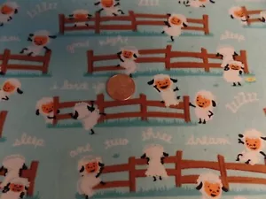 Riley Blake Stoff, Blue Harmony Farms Sheep Dreams Boys, METERWARE - Bild 1 von 4