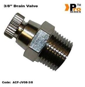 Valvola di scarico compressore aria 3/8" BSP raccordi linea aria aria - Foto 1 di 1