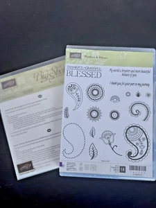 Stampin' Up! PAISLEYS & POSIES Bundle (18) Stamps & (19)PAISLEY Dies-New/Retired - Picture 1 of 4