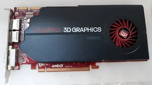 Barco FirePro 3D Graphics V5800 MXRT 5400 1GB PCIe Triple Head Graphics Card - Picture 1 of 3