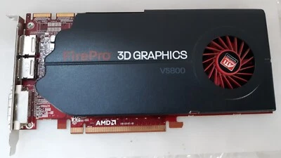 Barco FirePro 3D Graphics V5800 MXRT 5400 1GB PCIe Triple Head Graphics Card - Image 1 of 3