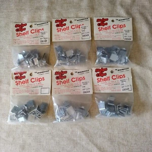 Dorfile Strips & Clips Shelf Clips Lot of 6 New Packages 72 total clips - Picture 1 of 4