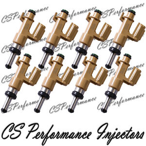 12 Hole Denso Fuel Injectors (8) 23250-0S020 for 08-19 Lexus Toyota 4.6 5.7 V8